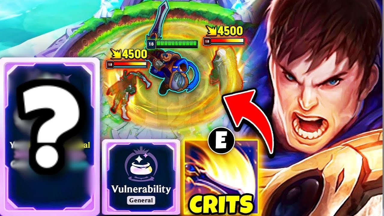 Garen, but this augment deletes EVERYONE in 0.2 seconds.. (THIS IS CHEATING)