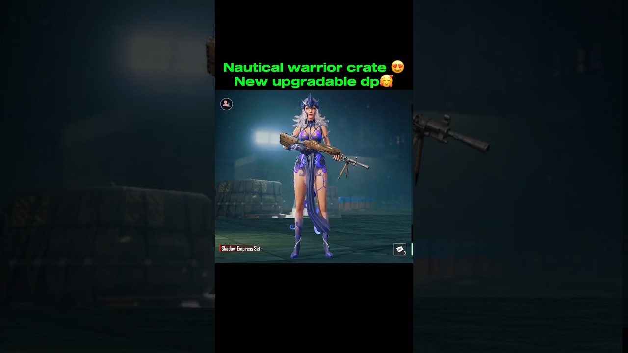 NEW NAUTICAL WARRIOR CRATE in BGMI 😍 | UPGRADABLE DP SKIN REVEALED! #shorts #BGMI #pubgmobile