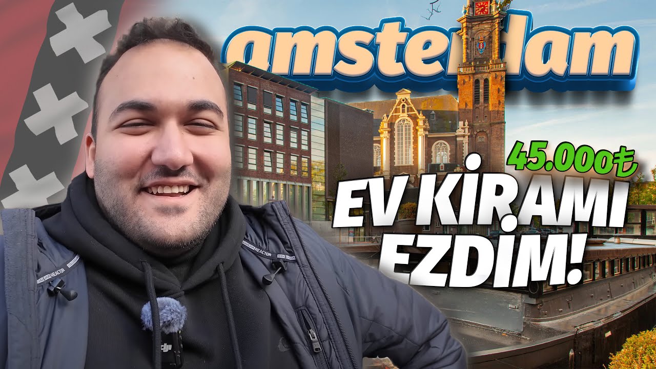 1 AYLIK EV KİRAM İLE AMSTERDAM!