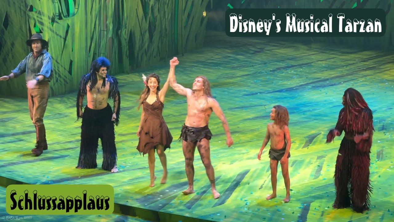 Disney‘s Musical Tarzan - Stage Theater Neue Flora in Hamburg (Schlussapplaus | 16.11.2025) 🌿