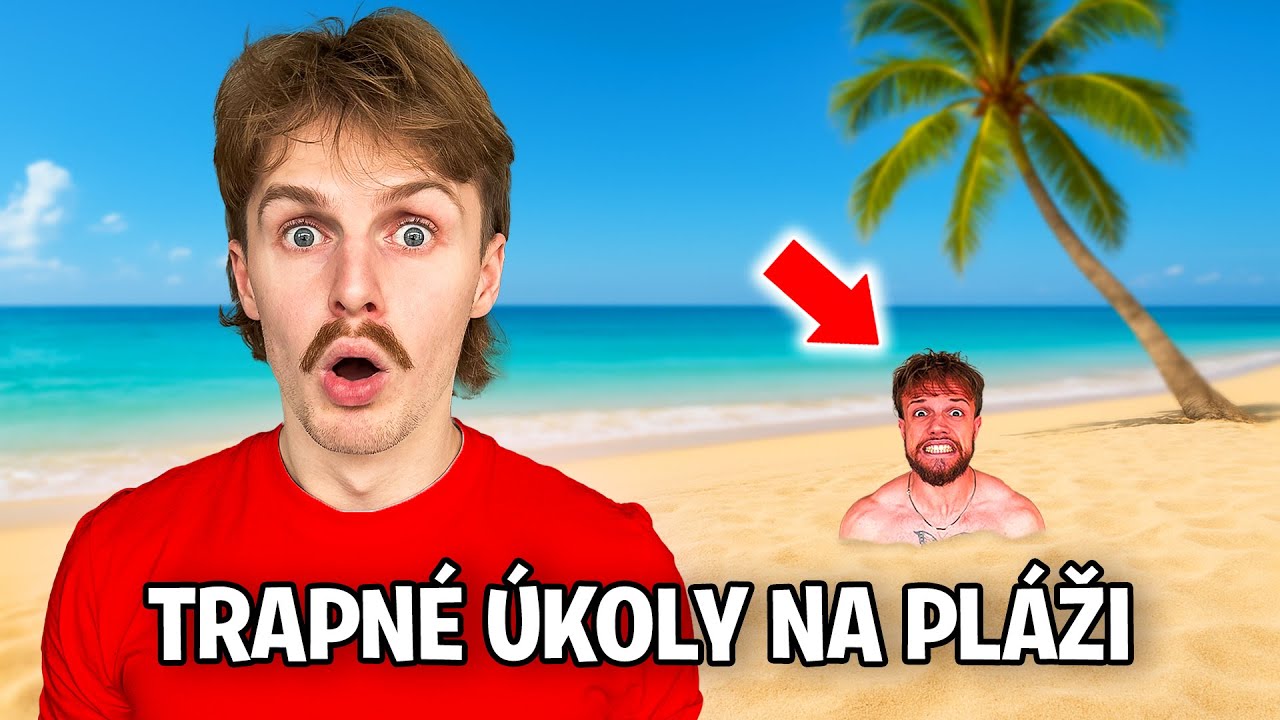 PLNÍME TRAPNÉ ÚKOLY NA PLÁŽI