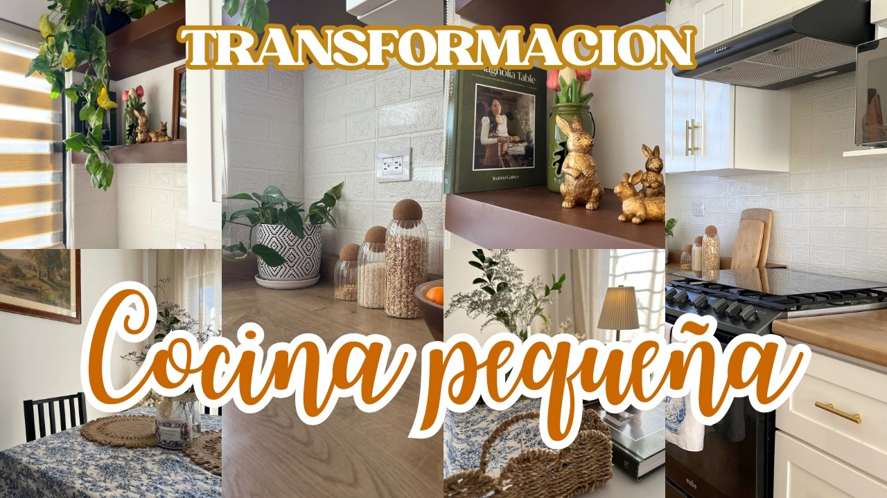 La cocina de mis sueños ✨ Transformación económica Cocina Cozy 🧺