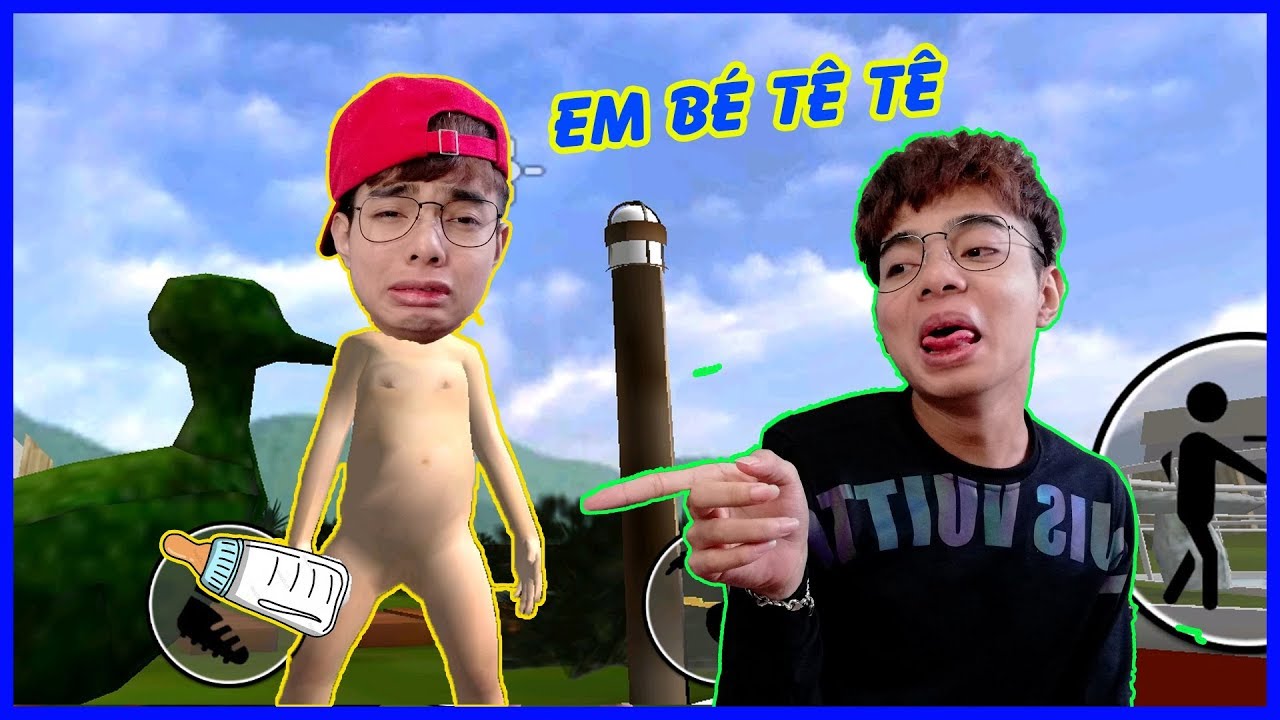 ThắnG Tê Tê  ở Chuồng Biến Thành Em Bé Đi Giúp Mẹ Có Tiền Mua Sữa | Baby Granny 3D Game