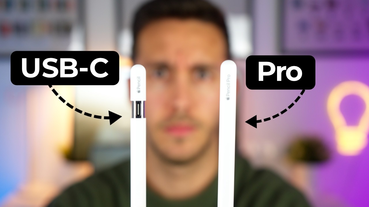 Apple Pencil Pro vs Apple Pencil USB-C ✏️ Todas las DIFERENCIAS... ¡No te equivoques!