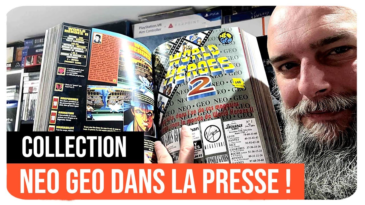 NEO GEO DANS LA PRESSE ! INDISPENSABLE POUR TOUS LES FANS DE SNK !