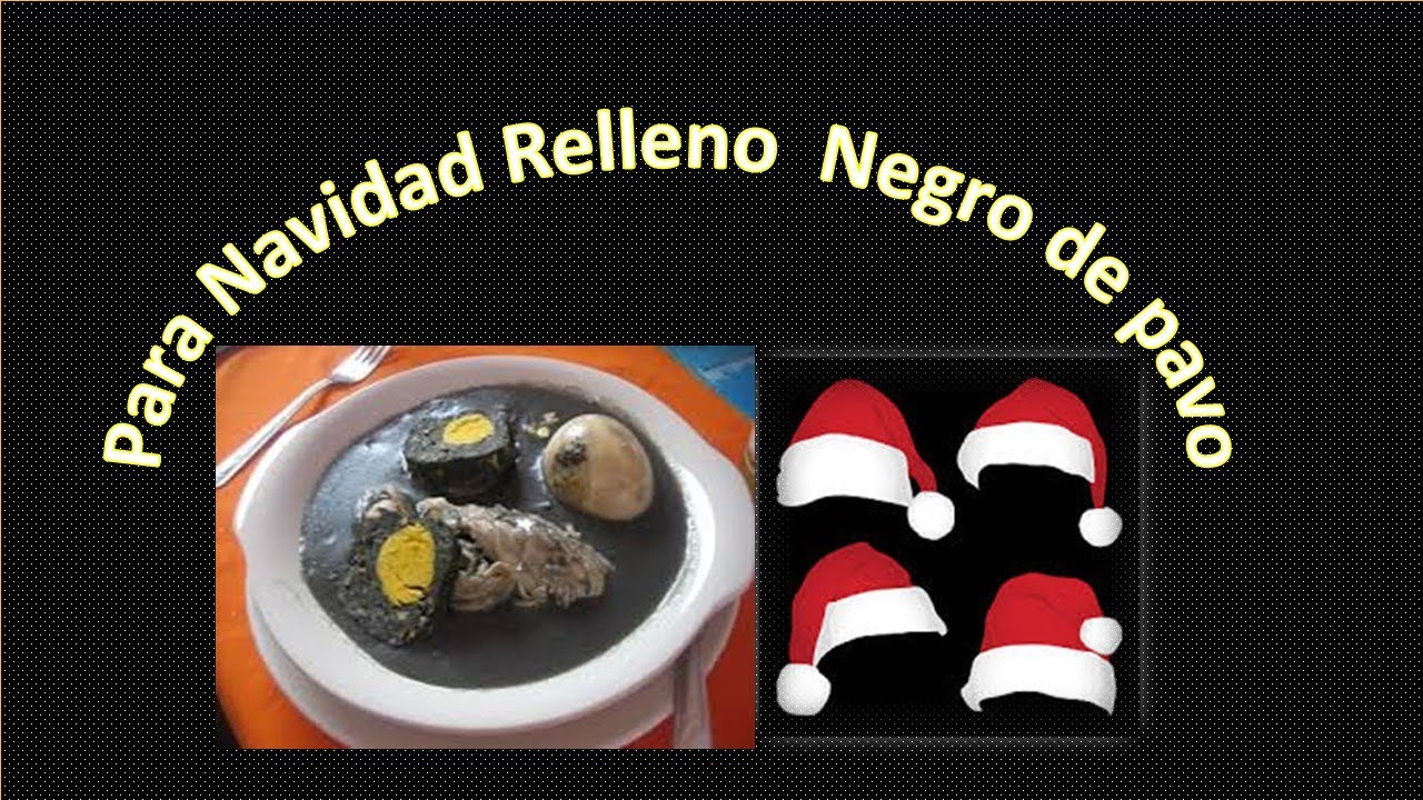 Relleno negro de pavo