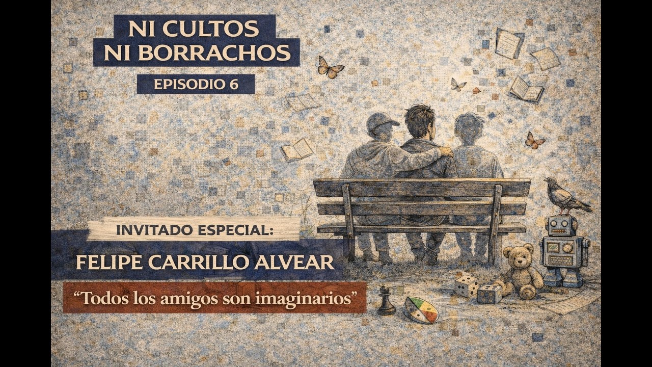 Ni cultos ni borrachos | Episodio 6 | Felipe Carrillo Alvear: Todos los amigos son imaginarios