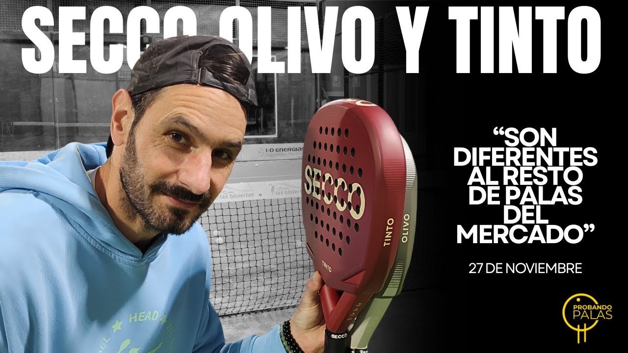 LAS NUEVAS PALAS DE SECCO tienen un diseño ESPECTACULAR! Tinto y Olivo