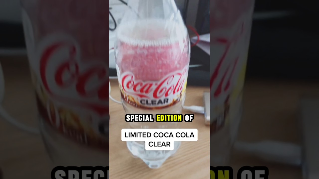 Japan Created Clear Coca-Cola