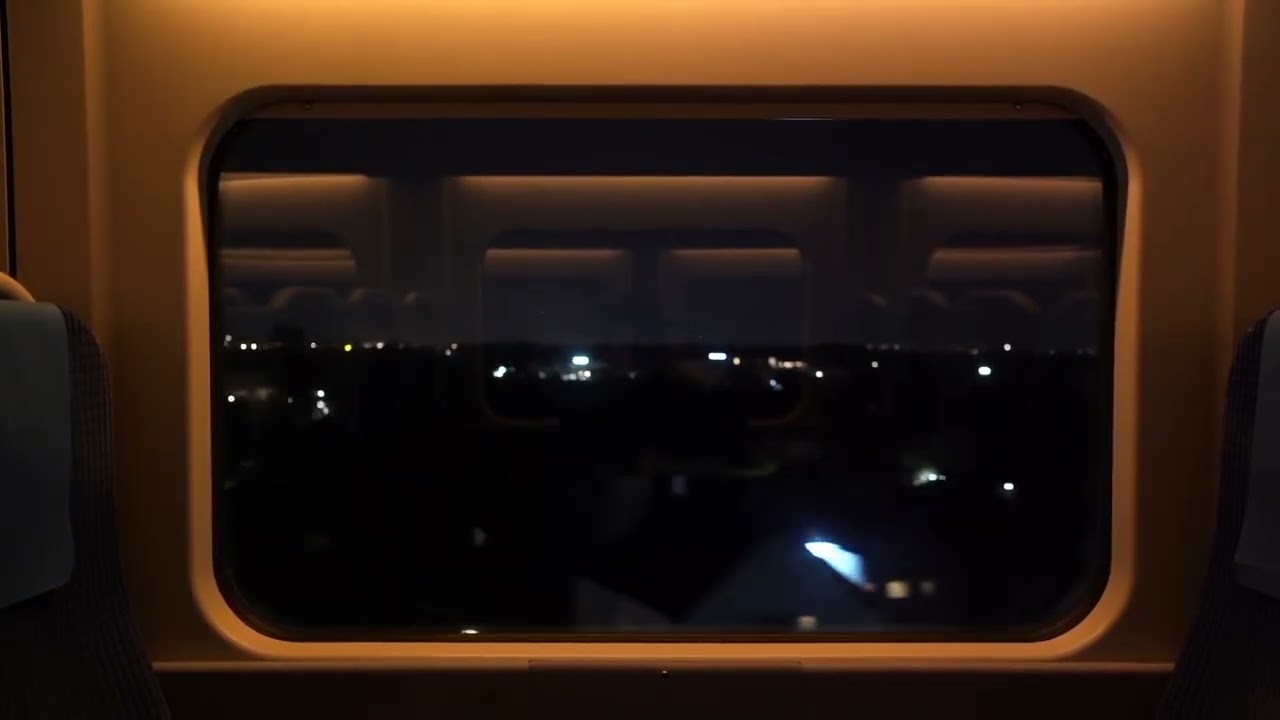 🚆 Train Ride Focus Lofi – Steady Music for Thinking While Moving