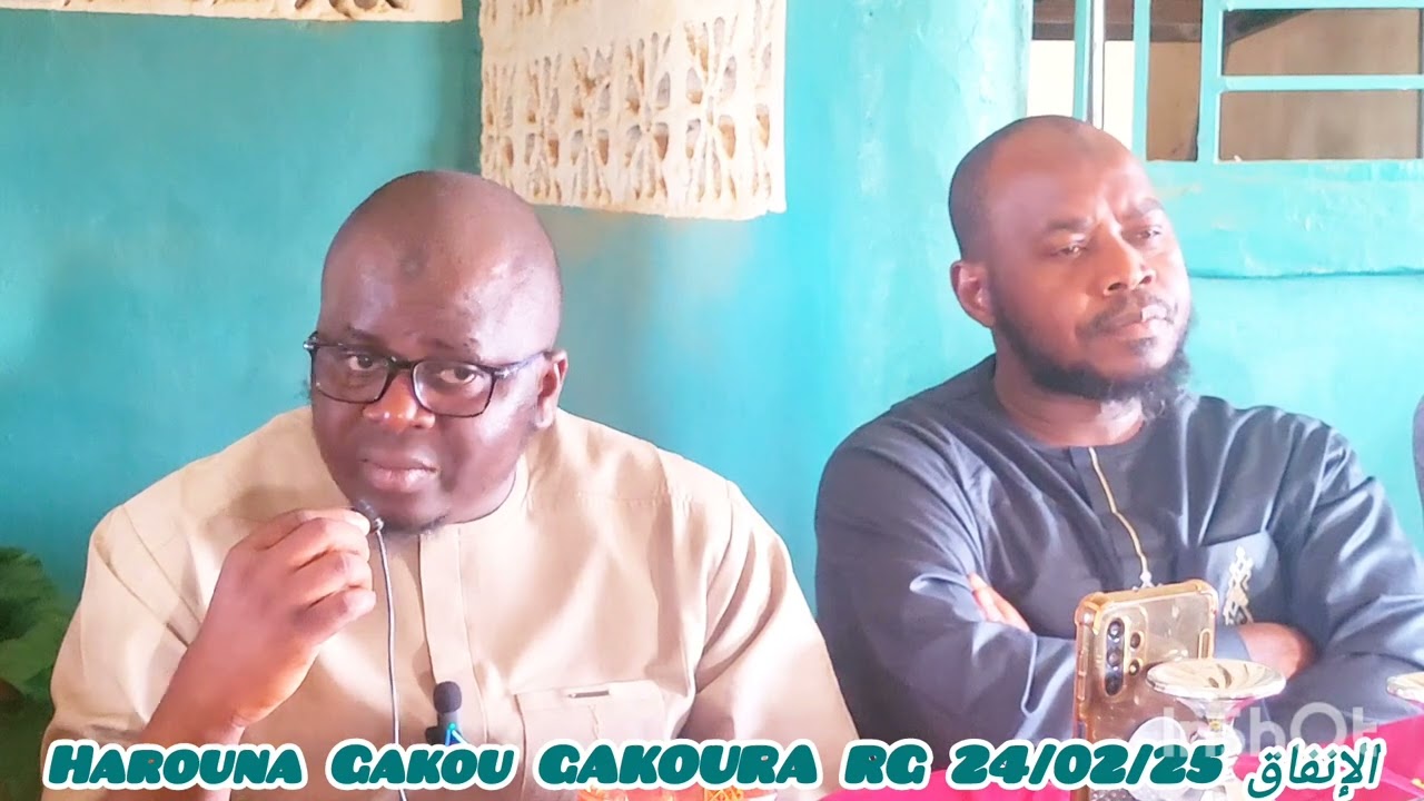 Harouna Gakou conférence de Gakoura Gadiaga