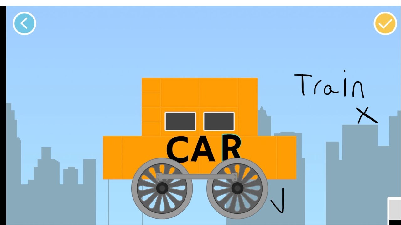 How to make a car in Labo brick Train