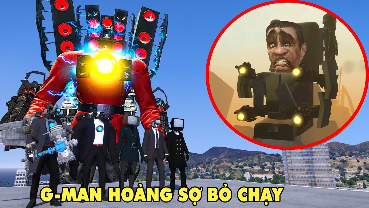 Giải Cứu TITAN SPEAKER MAN Khỏi VIRUS Ký Sinh Và Kế Hoạch Tấn Công Khu Căn Cứ Cuối Cùng Của G-MAN #9