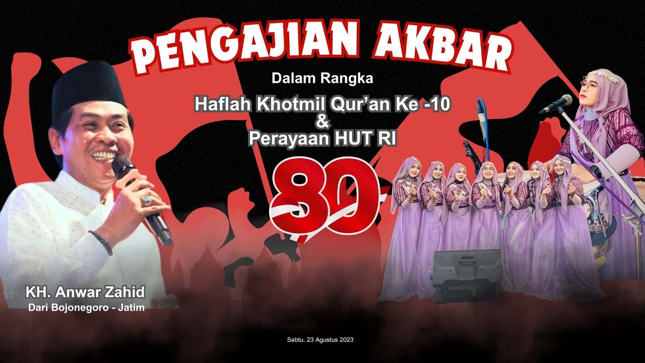 MUTIK NIDA LIVE PENGAJIAN BERSAMA KH. ANWAR ZAHID - GUMELAR KARANGKOBAR - BANJARNEGARA.