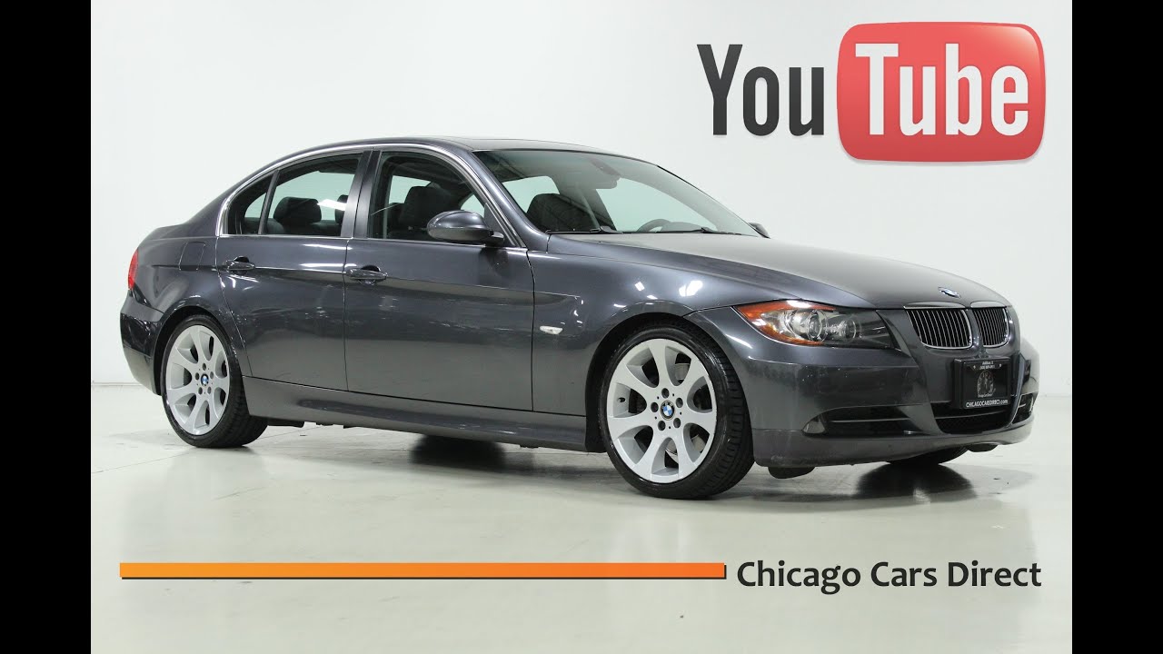 Chicago Cars Direct Presents a 2006 BMW 330i Sport. Sparkling Graphite Metallic/Black. x13358