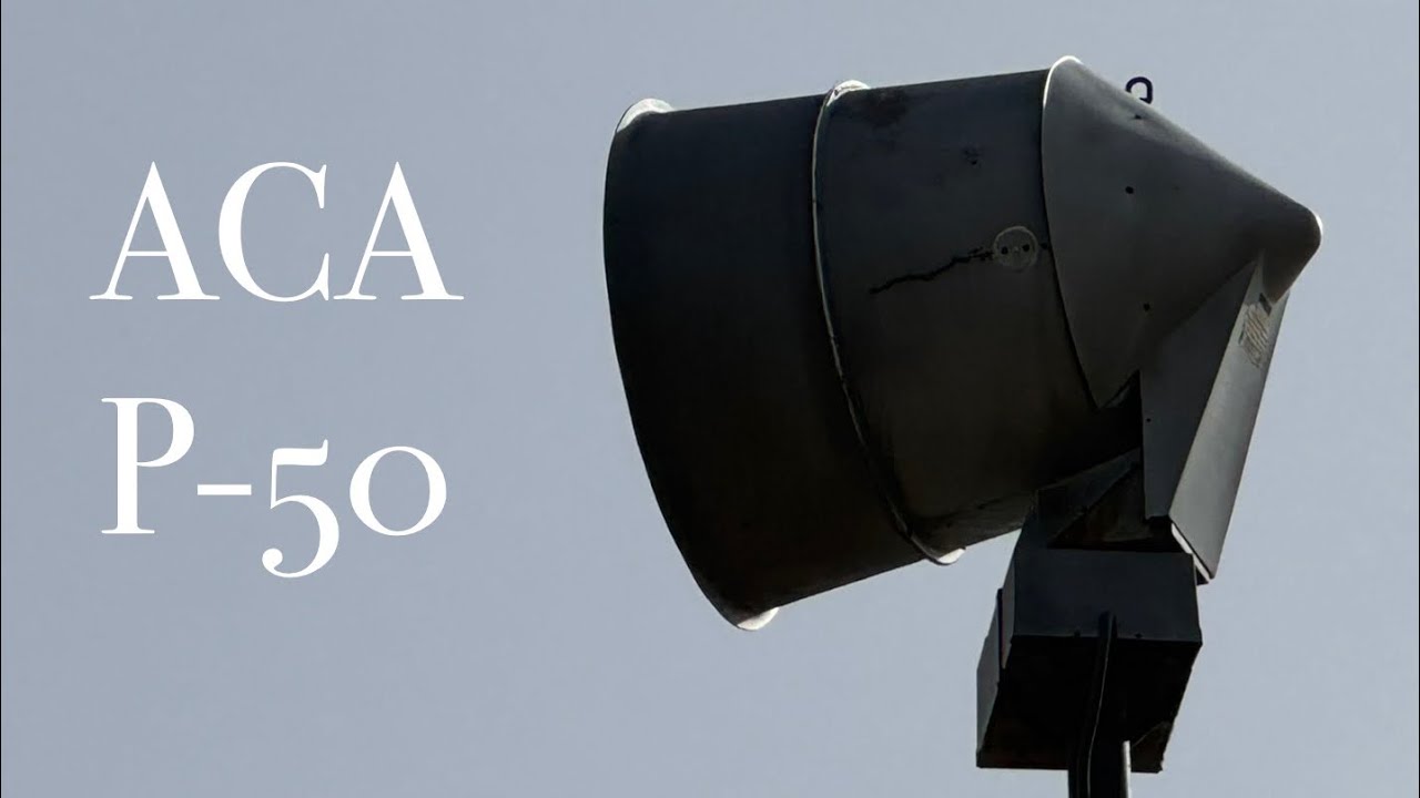 ACA P-50 Monthly Siren Test (Short Alert) | Somers WI