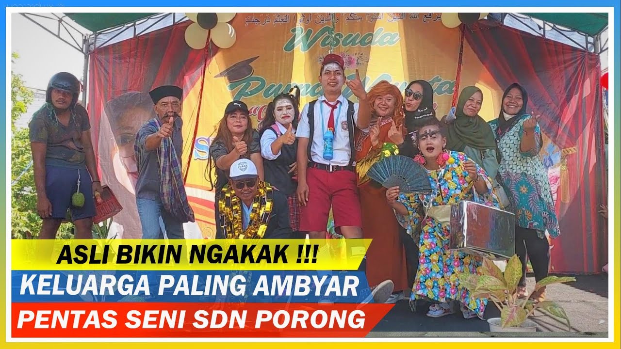 Asli Bikin Ngakak!! Drama Keluarga Ambyar SDN Porong