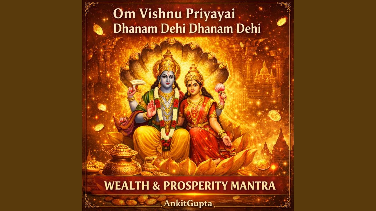 Om Vishnu Priyayai Dhanam Dehi Dhanam Dehi
