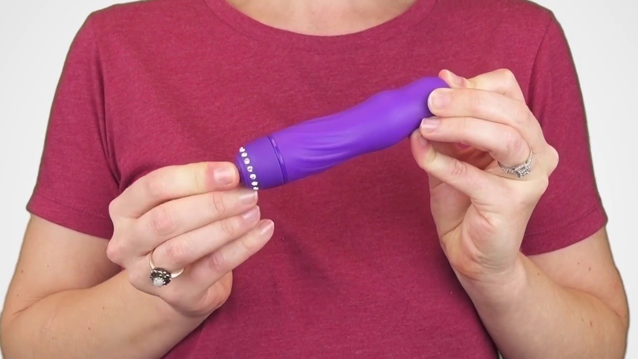 Adam & Eve Silicone Diamond Darling Vibrator Item #162H