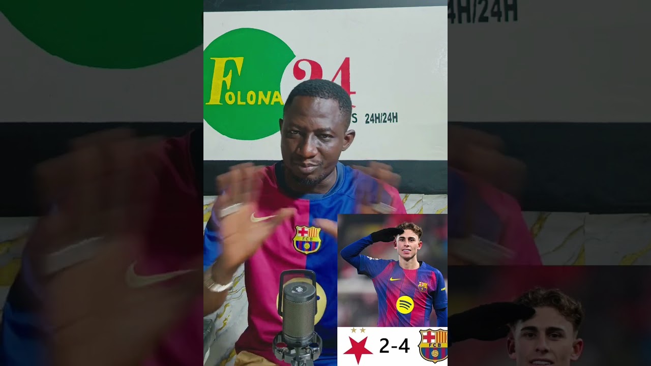  🗞️ Débriefing ✍️✍️✍️ FC Barcelone s'impose 4-2 contre Slavia praha..Quel match !!!!