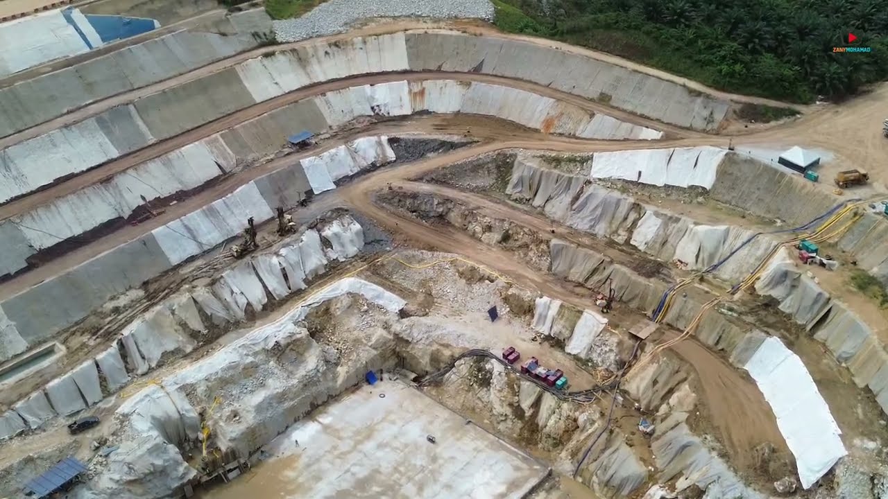 Keindahan Empangan Nenggiri Gua Musang | View Memukau dari Udara
