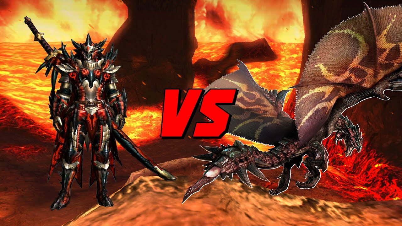 MHXX - Dreadking Hunter Vs Dreadking Rathalos