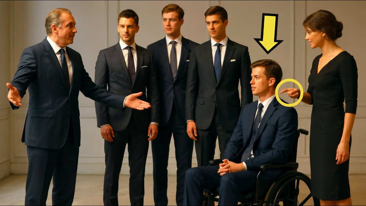 WHICH OF MY SONS DO YOU WANT… ASKED THE FATHER — I WANT THE ONE IN THE WHEELCHAIR