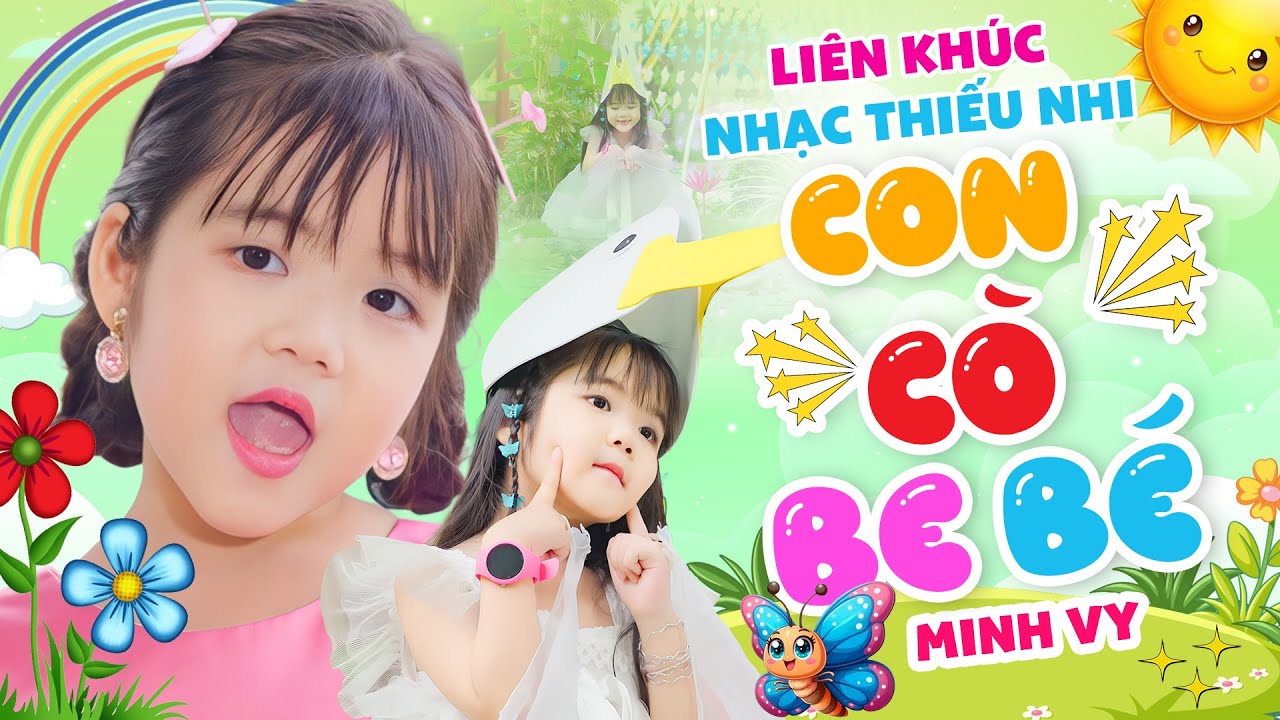 Lk Thiếu Nhi Cò Bé Bé Nó Đậu Cành Tre - Top Nhạc Thiếu Nhi Vui Nhộn Cho Bé Ăn Ngon, Mẹ Yêu Không Nào