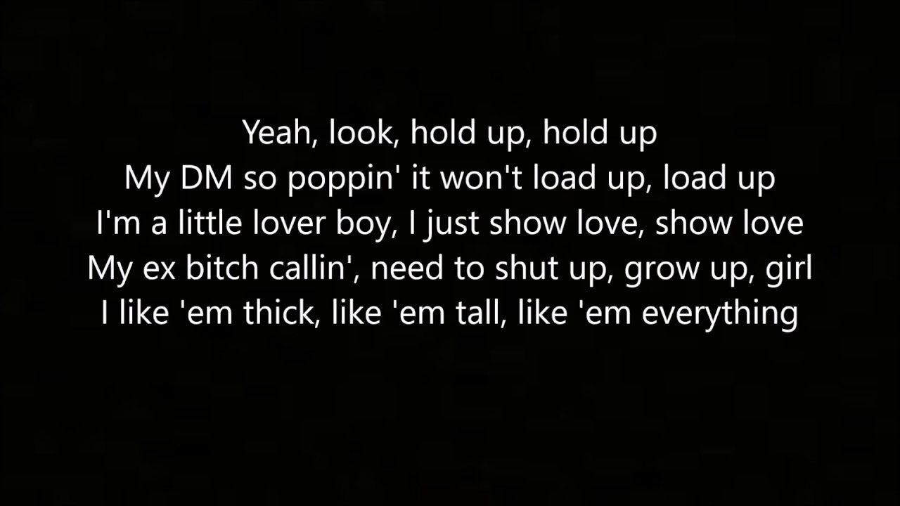Flirt Right Back - By: Blackbear (Lyric Video)