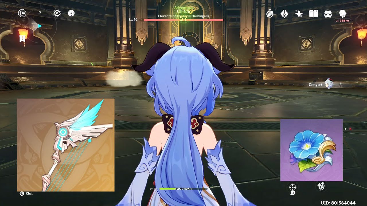 Solo Ganyu vs Childe | Skyward Harp x Wanderer's Troupe【Genshin Impact】