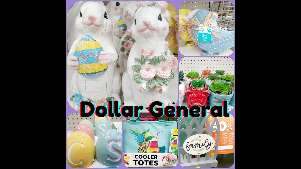 🔥🛒💐🦋🐇 Dollar General!!! 50% Off Home Decor!!! Easter/ Spring & More!!! 🔥🛒💐🦋🐇🐣