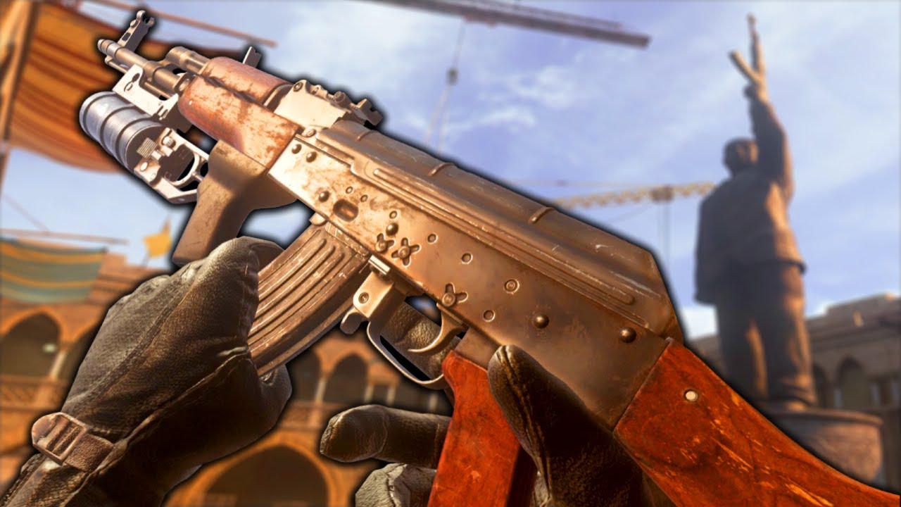 AKM (AK-47) in Call of Duty 4: Modern Warfare Gameplay