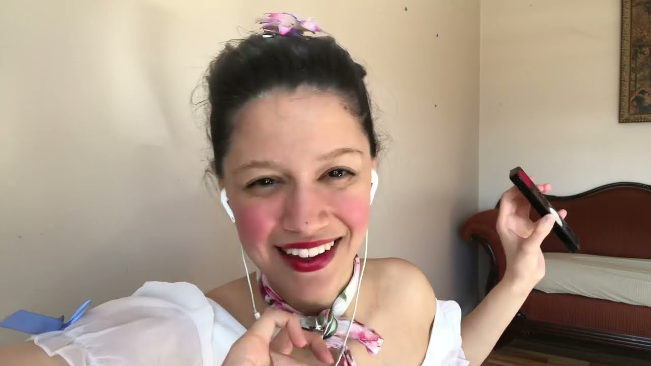 ASMR| Marie Antoinette Makes You Look Pretty (Makeup) After You’ve Been Guillotined