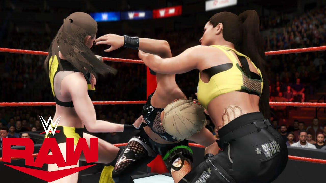WWE 2K20 RAW 6 WOMEN'S TAG TEAM MATCH