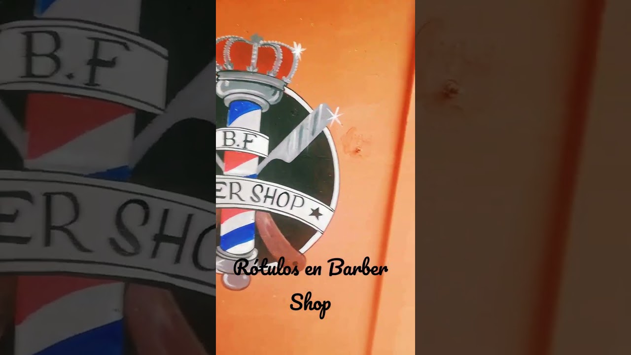 R&oacute;tulos de barber shop 💈