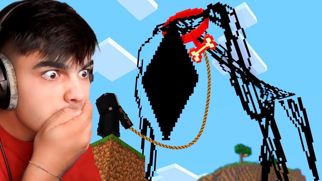 Adopté a NULL Como mi Mascota en Minecraft
