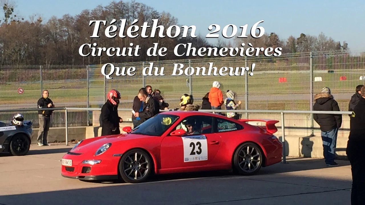 Téléthon Circuit Chenevières 2016
