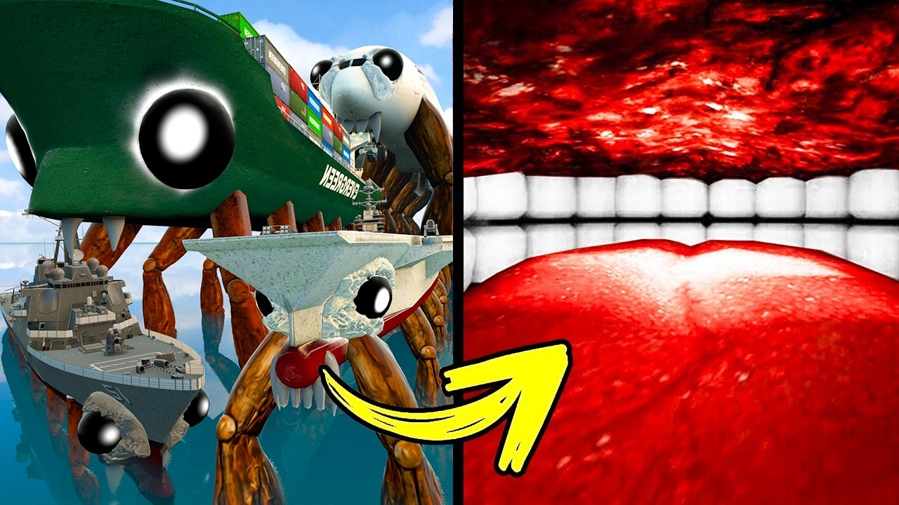 КАК ПОПАСТЬ ВНУТРЬ КРАБТАНИК КРАБАВИАНОСЕЦ КРАБСАМОЛЕТ КРАБПОЕЗД в Garry's Mod