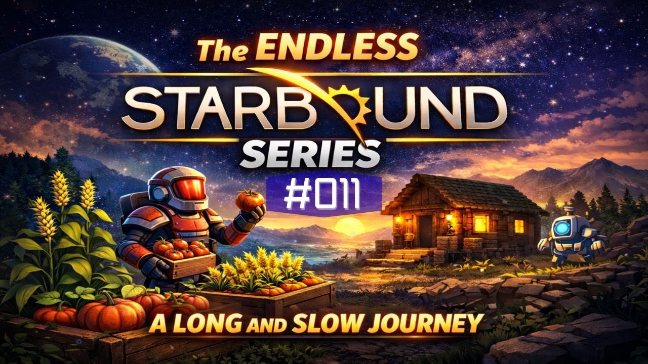 Starbound Endless Series - Ep. 011 | Erchius Boss (First try)