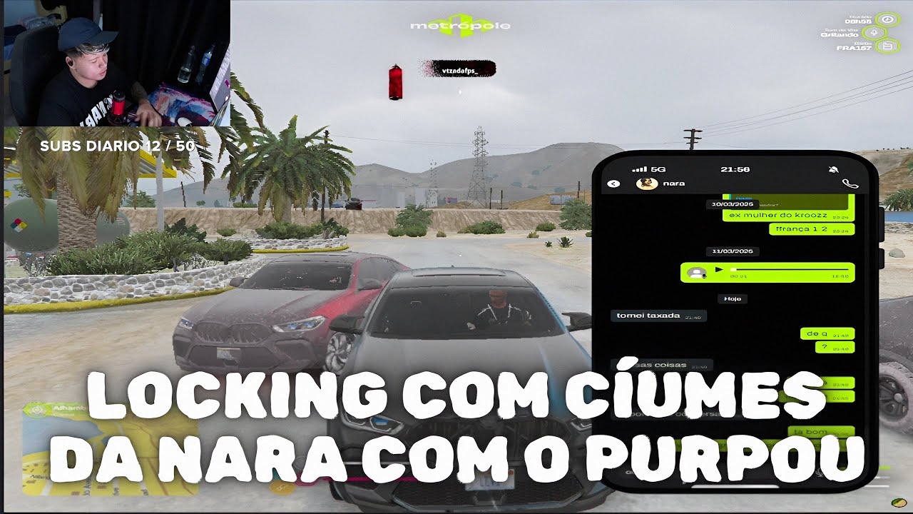 LOCKING COM CIÚMES DA NARA E O PURPOU JUNTOS