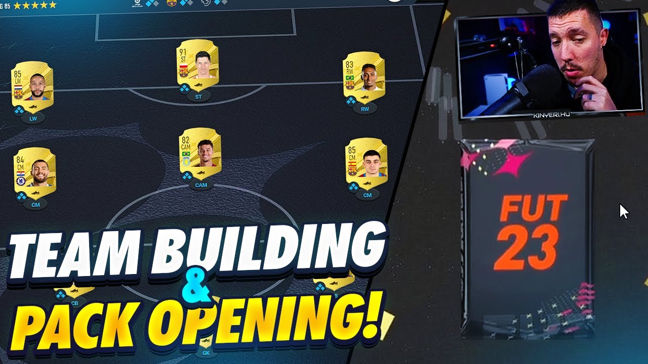 WEBAPP & CSAPAT&Ouml;SSZERAK&Aacute;S! ** BRUT&Aacute;L KEZDŐ 11** 🔥⚽️ FIFA 23