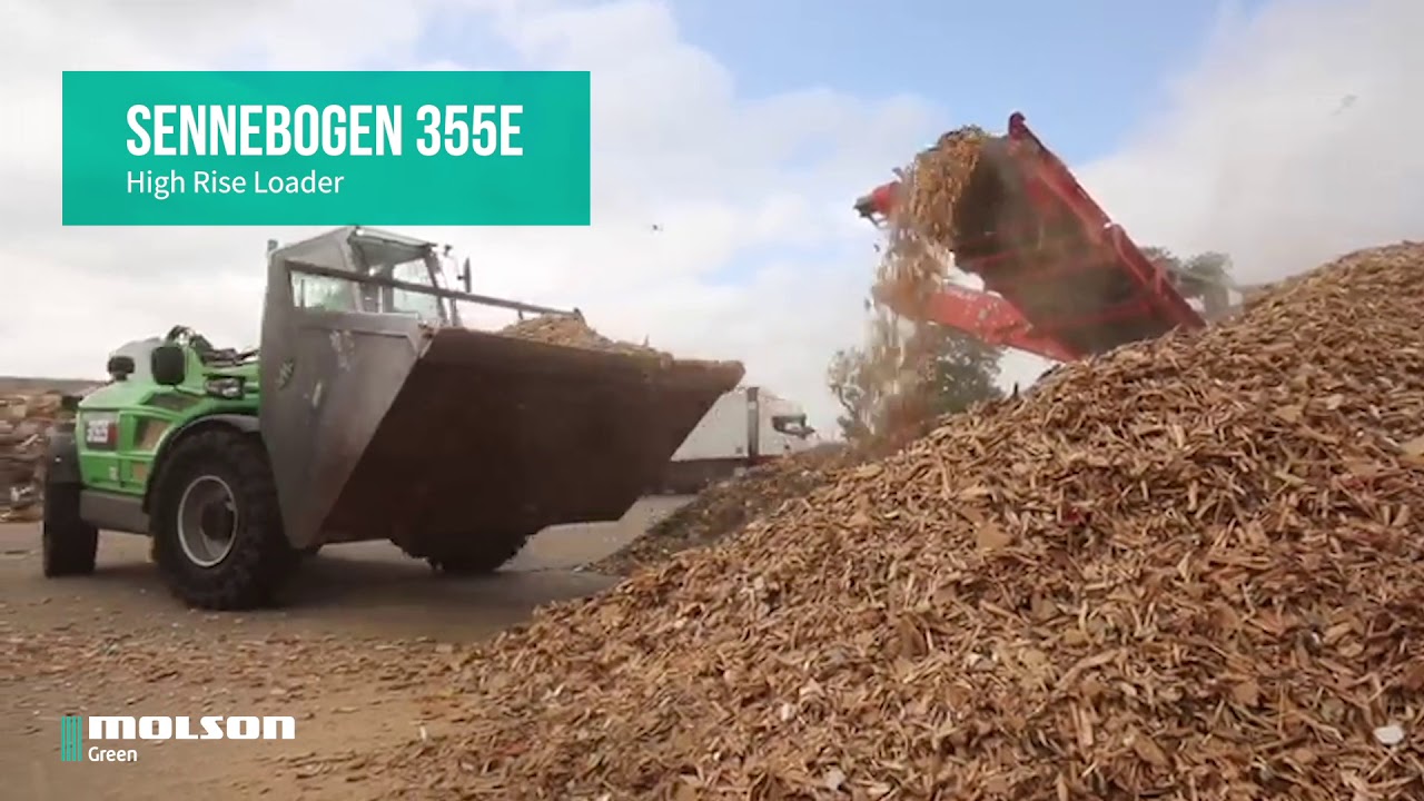 Waste Wood Processing Facility, supplied by Molson Green