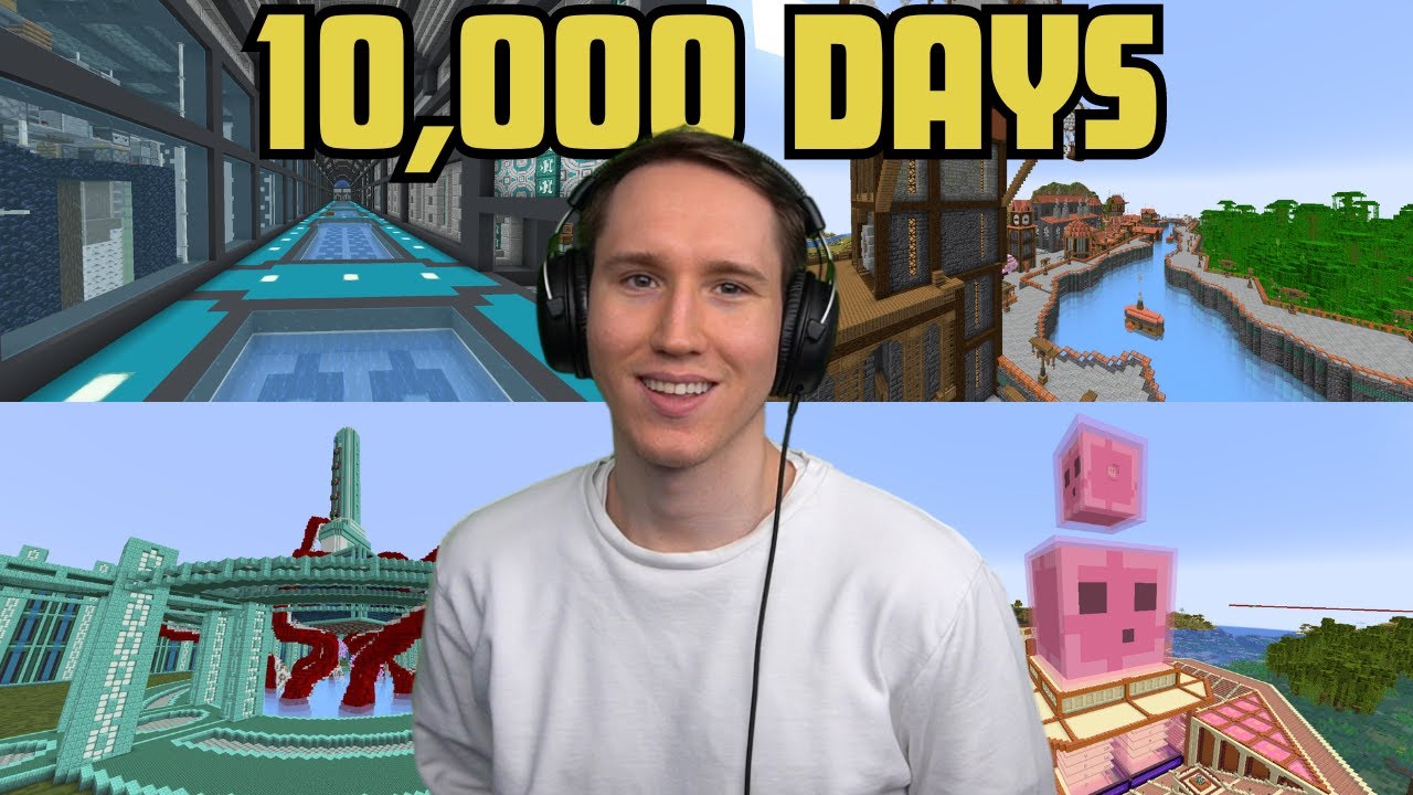 10,000 Days in Hardcore Minecraft ... without totems [WORLD TOUR]