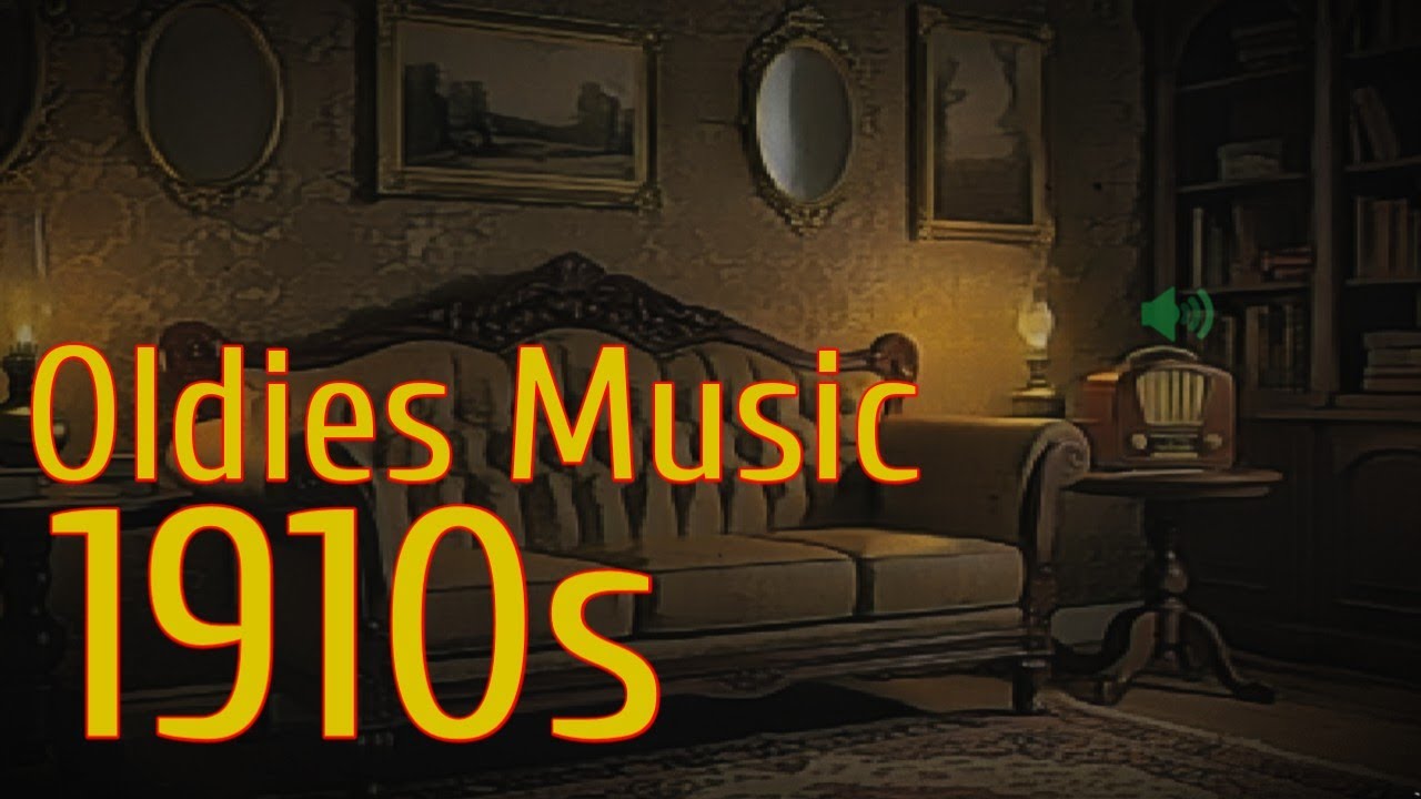 1910's Calm Night with Oldies Music in Comfortable Room | Good for Relaxation, Unwind, Sleep
