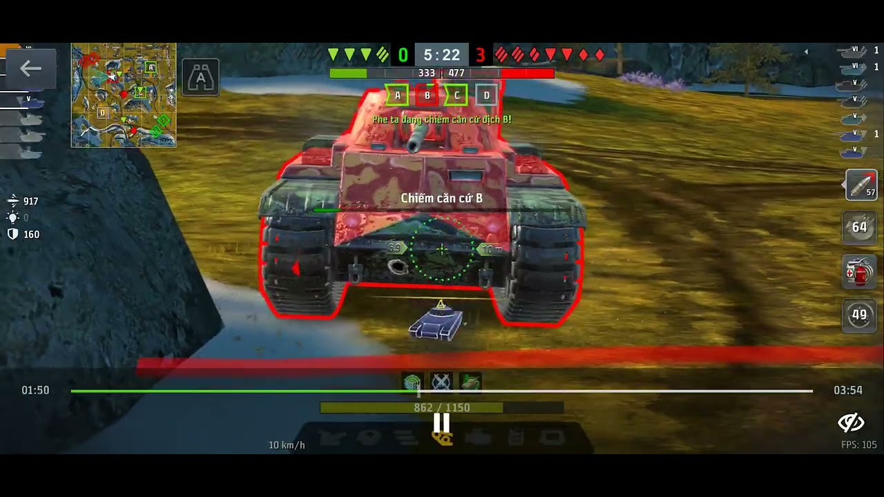 WOT Blitz Tiger 131 Master Gold 4 kills 2462 damage 1186 exp Mar 19 2026