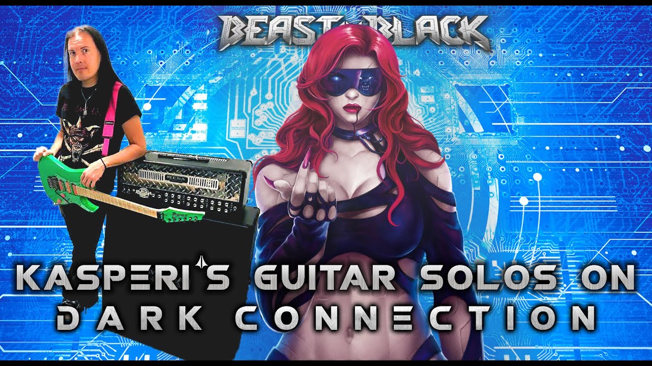 Kasperi's guitar solos on Dark Connection