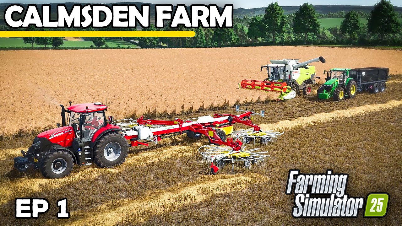 IT'S BACK!! CAN WE BUY &pound;50,000,000 FARM? | Farming Simulator 25 - Calmsden | Episode 1