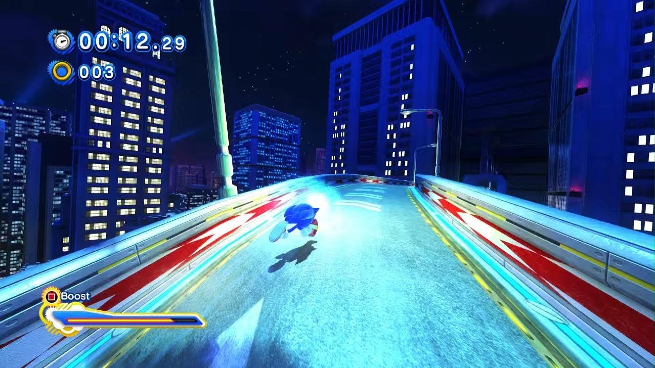 SONIC X SHADOW GENERATIONS Speed Highway 01.45.34s