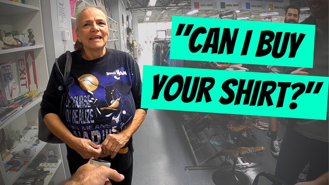 She Wasn't Expecting This Thrift Store Encounter...