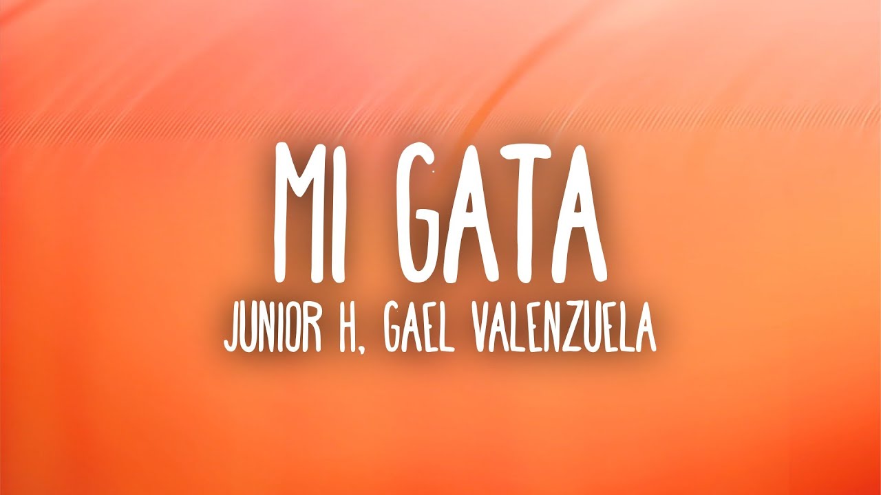 Junior H x Gael Valenzuela - MI GATA (Letra/Lyrics)